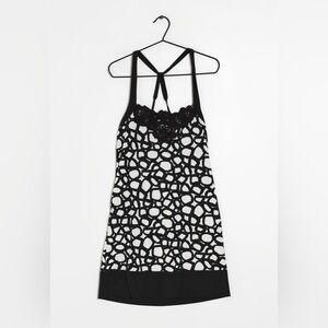 BCBGMaxazria Black/White Dress Size XS NWOT